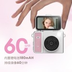 高清数码相机  可翻屏高像素迷你小相机CCD复古迷你小型数码相机