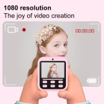 跨境高清数码照相机instant camera前后双镜头圣诞礼物拍立得相机