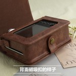 适用于拍立得EVO数码相机包 收纳包 镜头盖复古皮革相机包含背带