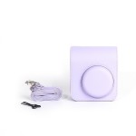 适用富士拍立得mini13/12/11皮质相机包通用便携套壳保护袋斜挎包