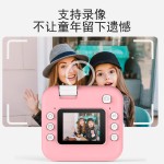 新款儿童拍立得相机可拍照可打印数码黑白照片玩具小女孩生日礼物