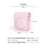 适用拍立得mini 12相机水晶壳/硅胶套 相机合身收纳保护套 套壳包