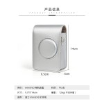 拍立得mini EVO复古银白收纳皮套数码相机合身收纳保护包斜挎包