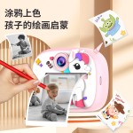 新款拍立得儿童卡通相机即拍即打高清双摄像头可录像自拍玩具批发