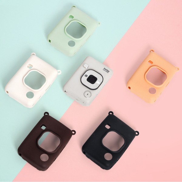 拍立得instax mini liplay保护套批发耐磨放摔软壳合身套相机硅胶