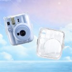适用于照相机拍立得mini13保护壳水晶壳防摔防磕碰保护套收纳彩绳