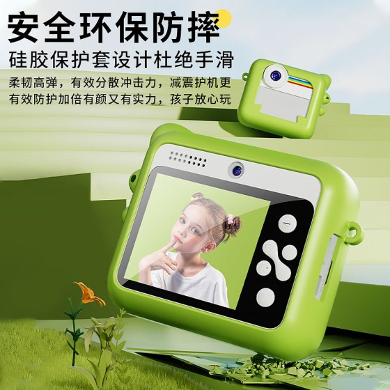 跨境专供拍立得儿童相机可拍照可打印录像数码彩色照片玩具小女孩