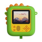 D2新款数码翻转镜头迷你即拍即得彩色打印相机儿童拍立得节日礼物