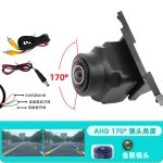 AHD切CVBS 通用摄像头鱼眼镜头 170° 前/后视图倒车后视摄像头HD