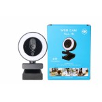 跨境真实4K高清视频网络摄像头三级补光灯自动对焦直播USB专用