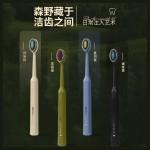 【4只礼盒装】高档软毛山型宽头牙刷深度洁齿成人情侣家用轻奢无