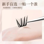 不朽情缘假睫毛神器初学者隐形学生日系薄片混合装免卸神器初学者