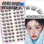 丝丝小姐新品春知晓假睫毛手工柔软初学者减龄新手单簇分段式免卸