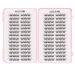 大容量黑色蓝眼泪不朽之恋虾兵蟹将睫毛书自然卷翘新手单簇假睫毛
