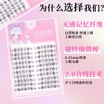 被化妆师摁头种草的风吹仙子假睫毛自然仿真款纯欲上镜妈生凌乱感