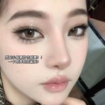 媚眼如丝~轻斜飞假睫毛懒人婴儿弯狐系蓬松分段自然仿真眼尾拉长