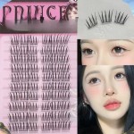 韩系ACE女团假睫毛爱豆同款仿真懒人三部曲单簇睫毛初学者上镜