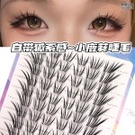 免胶小鹿葵假睫毛清透上镜自然韩系女团日常新手嫁接感漫画眼睫毛