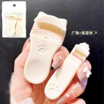 雪贝儿睫毛夹猫爪广角无边框持久定型局部睫毛卷翘神器太阳花批发