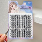 羚羊公主免胶睫毛新款婴儿嫁接柔软加长单层天内发货混装清新
