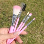 xixi5支装化妆刷套装初学者化妆刷眼影刷唇刷散粉刷化妆工具全套