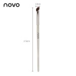 NOVO精准塑形斜角镰刀马毛鼻影刷修容刷动物毛眼部细节晕染化妆刷