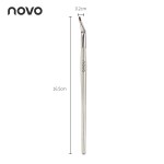 NOVO精准塑形斜角镰刀马毛鼻影刷修容刷动物毛眼部细节晕染化妆刷