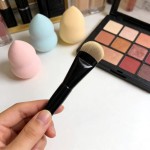 梦霖妃扁圆粉底刷 舌型化妆师用无痕粉底液刷初学者A25沧州化妆刷