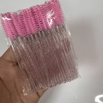眉刷眉毛刷扫螺旋刷弯头刷子梳一次性极细睫毛刷卧蚕刀锋眉粉刷