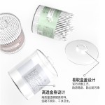美语自然盒装棉签婴儿小头细棉棒双头化妆掏耳朵用棉花棒独立包装