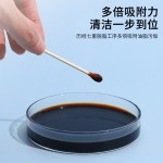 双头100支装棉签木棒化妆棉棒棉花掏耳朵棉球脱卸妆棉棒尖头圆头