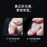 Nails半磨砂甲片美甲免刻磨芭蕾甲欧美长尖水滴全贴不伤指甲贴片