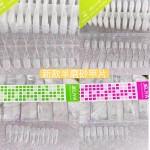 Nails半磨砂甲片美甲免刻磨芭蕾甲欧美长尖水滴全贴不伤指甲贴片