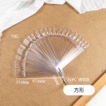 跨境专供美甲甲片色卡 扇形太阳花圆盘竹节色卡批发 美甲练习色卡