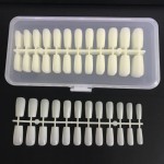 Nails新款美甲甲片超薄无痕240片全半穿戴两用延长假指甲高透贴片