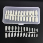 Nails新款美甲甲片超薄无痕240片全半穿戴两用延长假指甲高透贴片