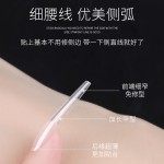 睫丽雅美甲店专用细狗甲片加长尖形梯型超薄延长全贴半贴指甲贴片