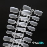 君一分码甲片穿戴甲指甲贴片薄软磨砂无痕短款椭圆跨境穿戴甲甲片