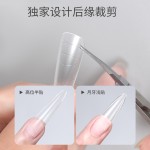 AMDMG免刻磨修型超薄无痕刻度定位线指甲延长魔法甲片美甲店专用