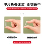 美甲磨砂单号甲片50/袋装 长尖梯补充装假指甲手工穿戴甲贴片批发