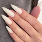 欧美长尖甲片暗黑辣妹穿戴假指甲可拆卸纯色美甲甲片false nails