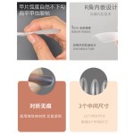 美甲店专用NDK甲片 超薄透明无痕免刻磨磨砂延长穿戴甲贴片