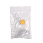 透明无痕单号甲片可选补充装 美甲超薄全贴半贴 两用假指甲免打磨