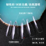 透明无痕单号甲片可选补充装 美甲超薄全贴半贴 两用假指甲免打磨