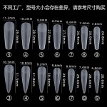 nails磨砂单号美甲甲片 手工穿戴甲补号专用假指甲补充装贴片批发