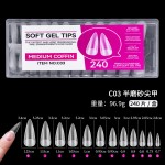 跨境美甲无痕甲片超薄免刻磨穿戴甲甲片贴片全贴假指甲美甲甲片