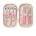 跨境指甲剪套装14件套指甲刀挖耳勺便携式美甲修脚护理工具指甲钳