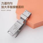 新款小鳄鱼仿生学指甲刀不锈钢粉末压铸指甲剪大开口便携式指甲钳