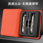 德国精工不锈钢指甲刀指甲剪刀平口指甲钳修脚刀掏耳勺礼品套装