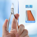 新款甲沟钳美甲工具指甲钳不锈钢鹰嘴钳脚趾甲嵌甲斜口超尖指甲刀